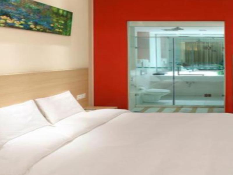 Hanting Hotel Baoji Gaoxin South Railway Station Branch Buitenkant foto